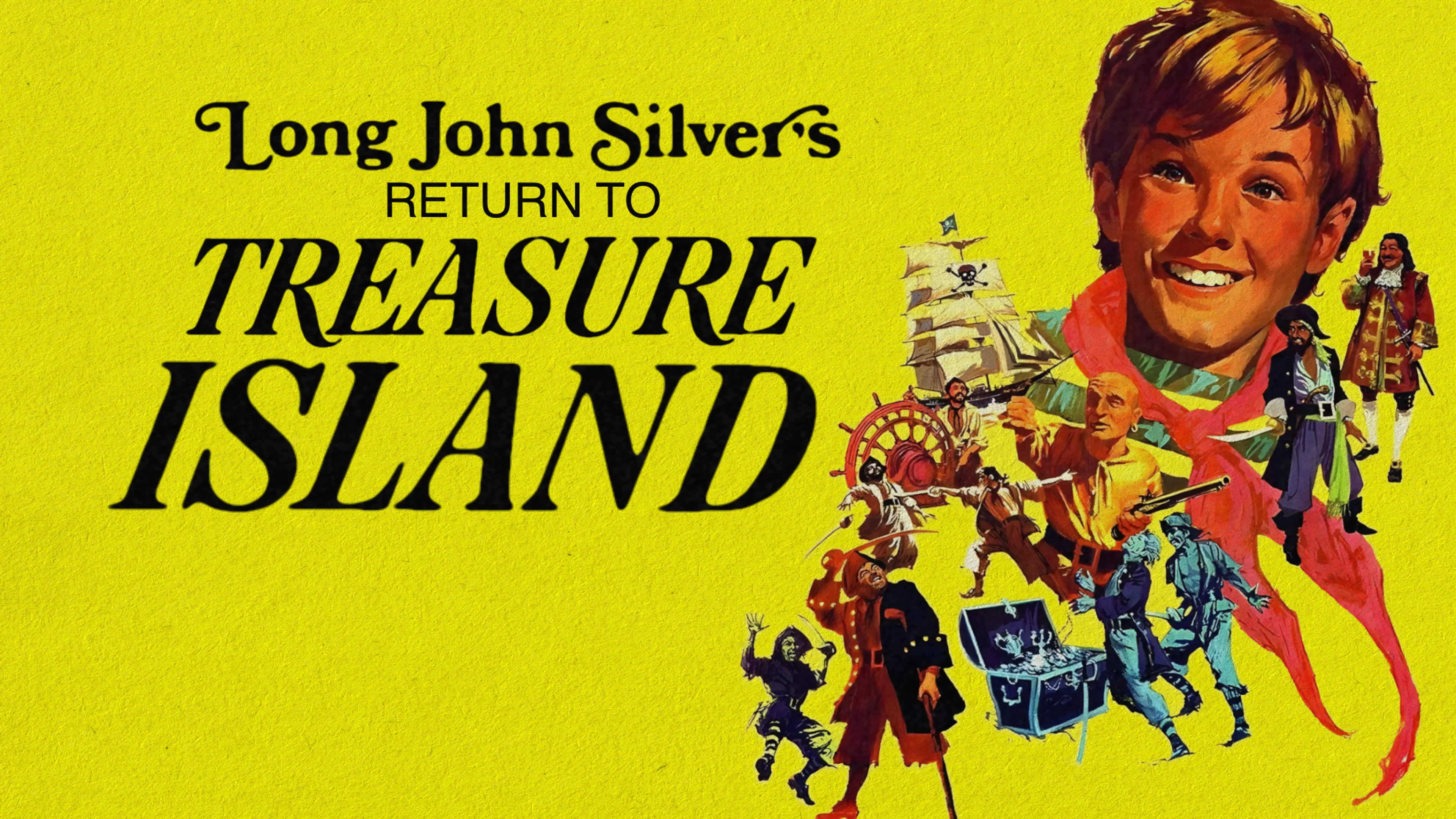 Long John Silver's Return to Treasure Island poster